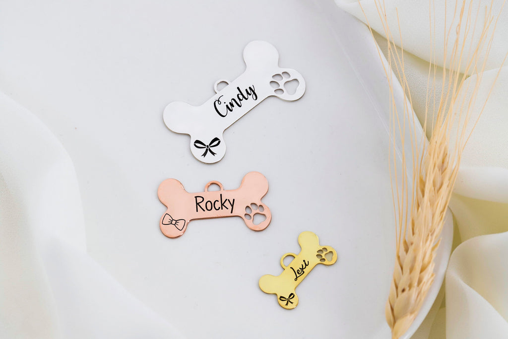 Sterling Silver Personalized Pet ID Tag
