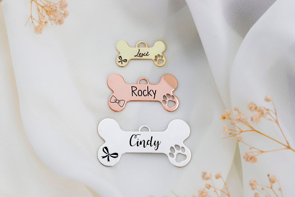 Sterling Silver Personalized Pet ID Tag