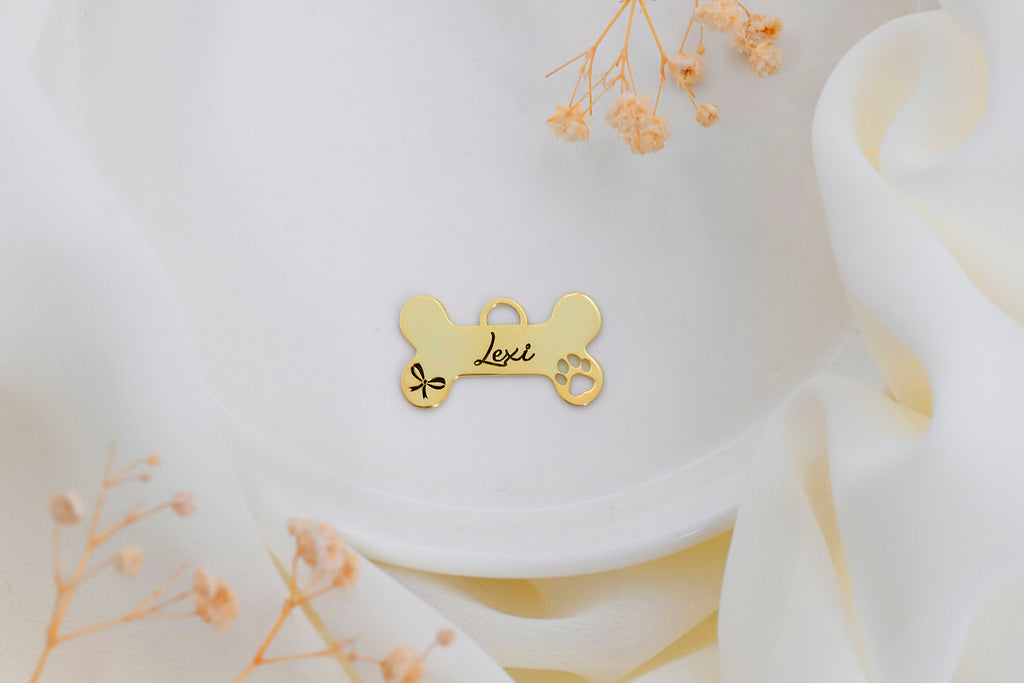 Sterling Silver Personalized Pet ID Tag